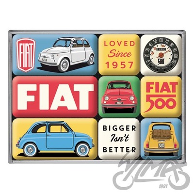 MAGNES FIAT 500 LOVED 9 PIEZAS 83121  