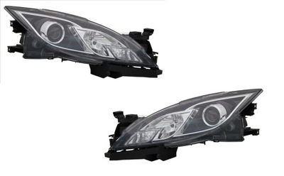 Фара le pr mazda 6 gh 08-12 фото №1