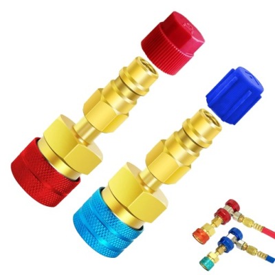 ADAPTER HP/LP SAMOCHÓD DO NAPEŁNIANIA KLIMATYZACJI R1234YF NA R134A