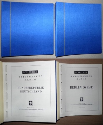 Schaubek albumy Berlin Zachodni i RFN 1948/49-1978