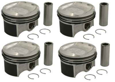 Поршні комплект renault grand scenic megane 1.4 tce ремонт +0.50 фото №1