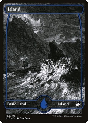 MtG: Island (V.1) (MID) *foil*