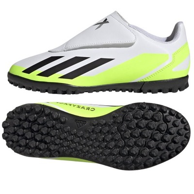 Buty adidas X CRAZYFAST.4 VEL TF Jr IE4060 28