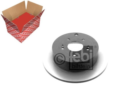 Febi тормозные диски тормозные 2szt. hyundai santa fe ii 06 фото №1