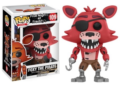 Funko Pop! FIVE NIGHTS AT FREDDY'S 109 Foxy The Pirate FNAF Figurka