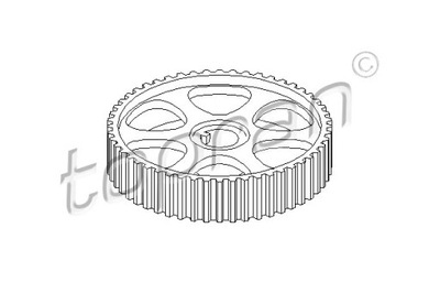 TOPRAN КОЛЕСО ЗУБЧАТЕ, ВАЛ ГРМ
