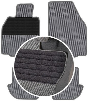 PORSCHE 911 2004-2011 ALFOMBRILLAS GOMA EVA ETERNITY - ROMBY  