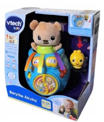 VTECH BABY INTERAKTYWNA BARYŁKA NIEDŹWIEDŹ DŹWIĘK