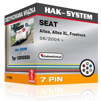 DEDYKOWANA JUEGO DE CABLES SEAT ALTEA, ALTEA XL, FREETRACK  