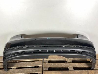 Бампер задняя задний audi a7 ii 4k8 c8 2017- + dół фото №1