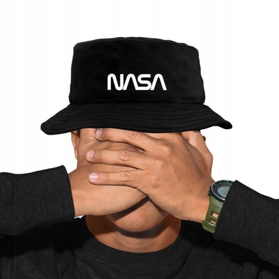 BUCKET HAT CZAPKA NASA KAPELUSZ KOSMOS SPACEX MOON