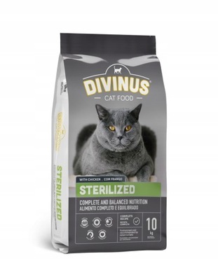 DIVINUS STERILIZED DLA KOTÓW STERYLIZOWANYCH 10KG