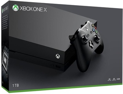 KONSOLA XBOX ONE X -KOMPLET|1TB|4K