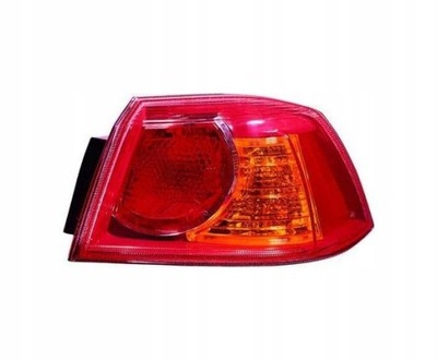 Mitsubishi lancer evo лампа задня зовнішня права nowa 2007 - фото №1