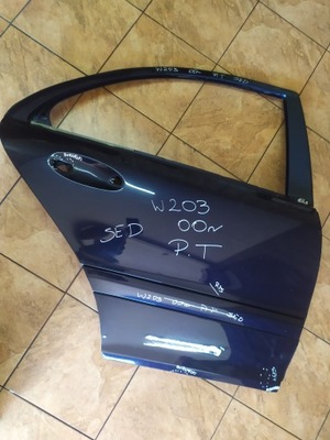 Дверь правый задняя mercedes 2.2cdi w203 00 фото №1