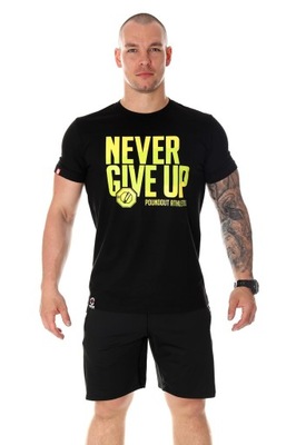 T-shirt NEVER GIVE UP S