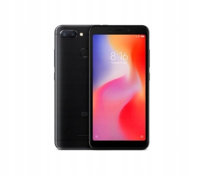 Xiaomi Redmi 6 LTE Dual Sim 3/64GB Czarny | A-