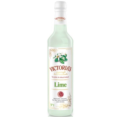 SYROP BARMAŃSKI VICTORIA'S DO DRINKÓW LIME