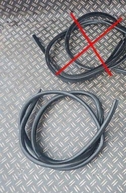 Bmw 5 e60 прокладка вокруг дверь задний фото №1