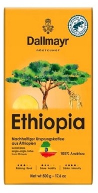Dallmayr ETHIOPIA 500 mielona Arabica