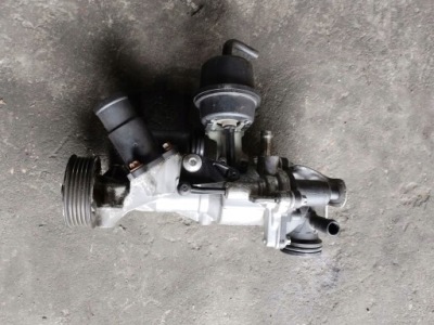 Mercedes w176 w117 насос воды 1.6 cgi труба тройник фото №1
