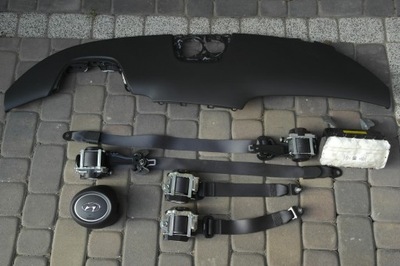 Hyundai tucson iv панель приладів консоль панель приладів pulpit полиця подушка безпеки ремені pas фото №1