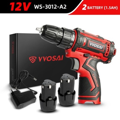 12 V WS-3012-A2 styl VVOSAI 12V 16V 20V wiertarka