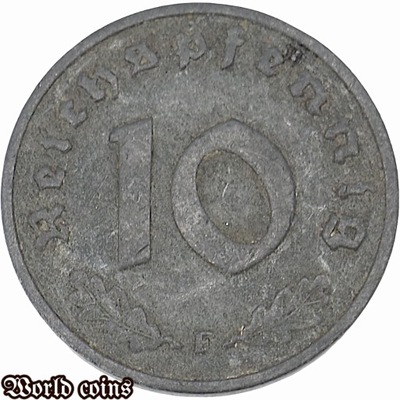 10 PFENNIG 1942 F