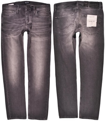 JACK AND JONES spodnie jeans TIM SLIM FIT _ W32 L34