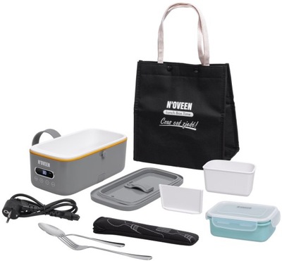 Elektryczny Lunch Box Noveen podgrzewacz 1l torba