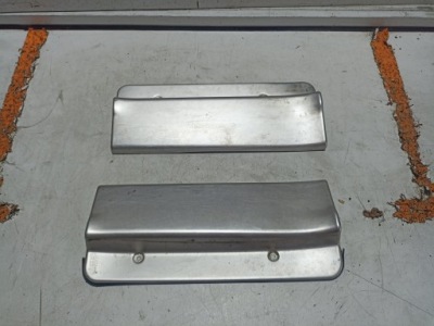 Mitsubishi l200 накладки пороговые задние фото №1