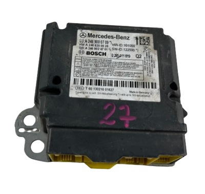 Модуль датчик подушка безопасности mercedes b 246 a2469000709 фото №1