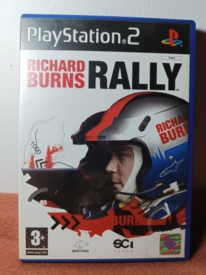 Richard Burns Rally PS2 Unikat Komplet 3XA