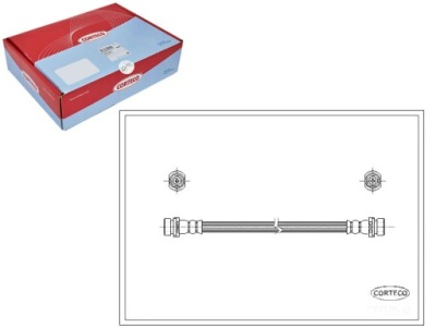 Corteco шланг гальмівний mazda tribute 3.0 v6 24v фото №1