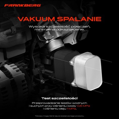 Frankberg радиатор масла масло двигательный dla land rover defender station фото №1