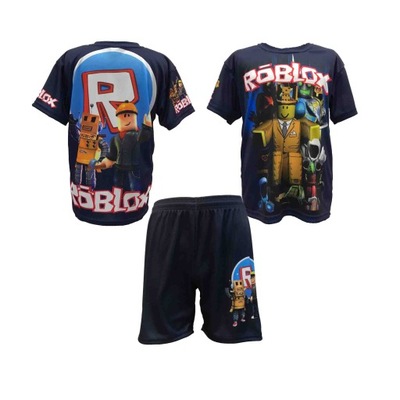 strój koszulka T-shirt spodenki ROBLOX rozm. 140