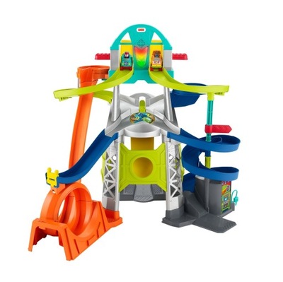 Tor wyścigowy Fisher-Price Little People&Loop Raceway