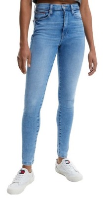 Tommy Jeans spodnie DW0DW12408 1A5 niebieski 30/30