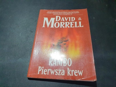 KSIĄŻKA Rambo Pierwsza krew David Morrell