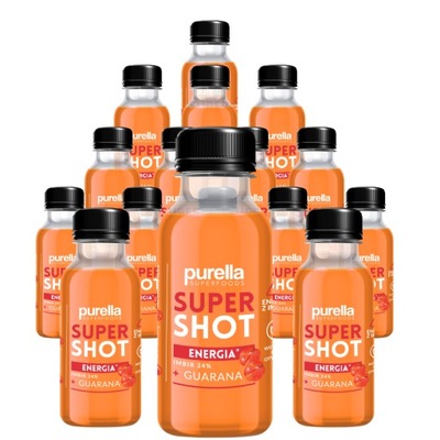 PURELLA SUPER SHOT Energy shot bez cukru 100ml x 16