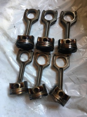 Bmw e70 x5 e90 f10 f11 поршень шатун фото №1