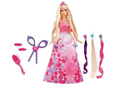 Mattel Barbie Bajeczne Fryzury Księżniczki BCP41 !
