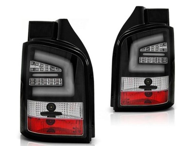 FAROS PARTE TRASERA DIODOWE VW T5 03-09 BLACK DIODO LUMINOSO LED BAR  