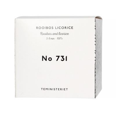 731 Rooibos Licorice - herbata sypana 100g Teministeriet