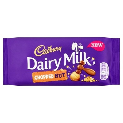 Cadbury Dairy Milk Chopped Hazelnut Chocolate