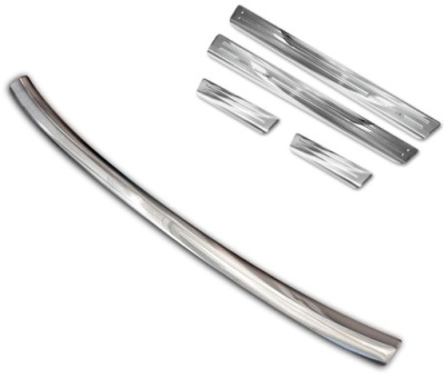 Набір хром поріг бампер mitsubishi eclipse cross фото №1