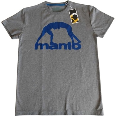 MANTO T-Shirt Vibe Grey - Koszulka Szara (melanż) M