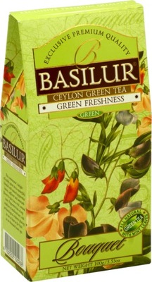 Zielona Basilur Bouquet Green Freshness 100g