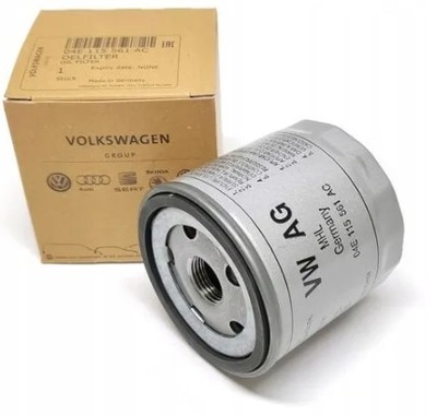 FILTRO ACEITES VW OE 04E115561AC - GASOLINA 1.0/1.2/1.4/1.5/1.6 VW AUDI OE  