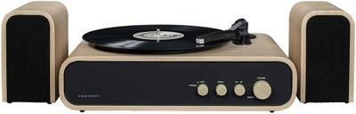 Gramofon Bluetooth Crosley Gig AUX z głośnikami